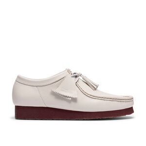 Clarks Mens Wallabee White Shoes (NWT)
